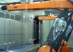 robot spraying machine